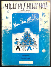 Cantata de Navidad para niños HILLI HOLA! HILLI HO! Partituras Dorothy Doane '57