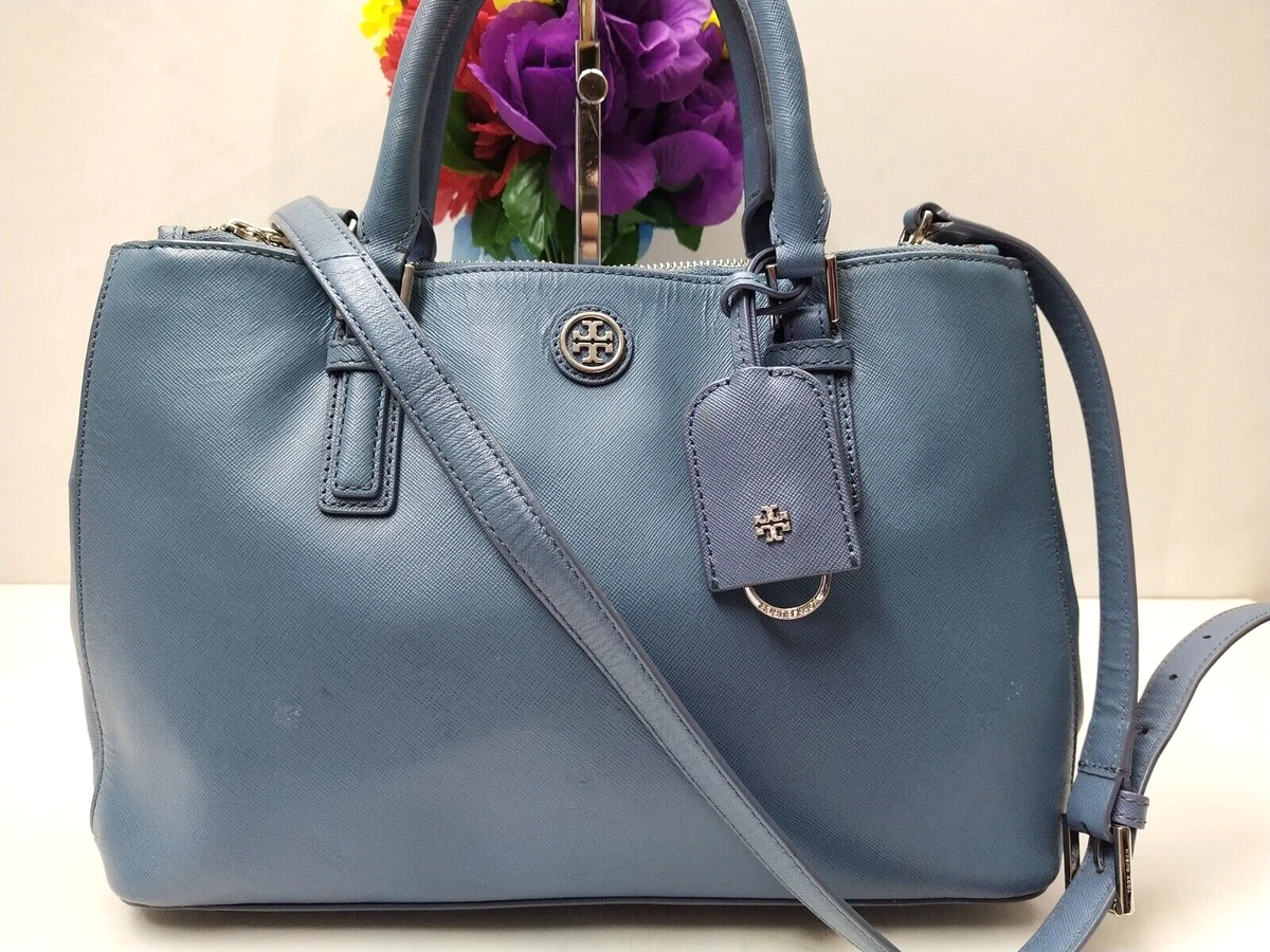 Tory burch mason online top zip satchel