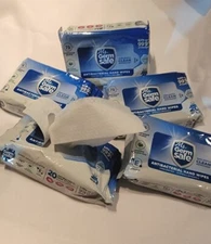 LOT OF 10- Hand Sanitizing 75% Plant Based ,Aloe Vera ,Antibacterial Wipes 99.9%