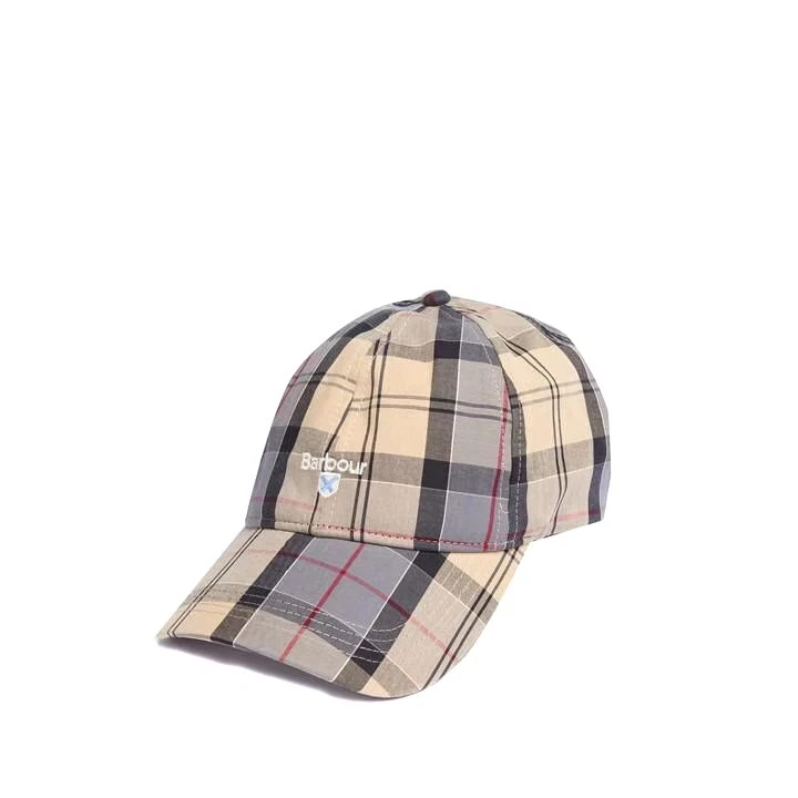 Barbour tartan hat sale