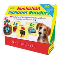 Scholastic Nonfiction Alphabet Readers Grades Prek-1 Sc555426 on sale Scholastic Nonfiction Alphabet Readers Grades Prek-1 Sc555426 on sale
