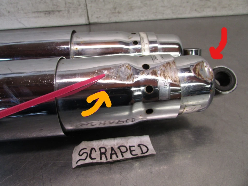 Amortiguador trasero 207 I Honda VTX 1800 C 2003 OEM (DOS) Foto 2 de 4