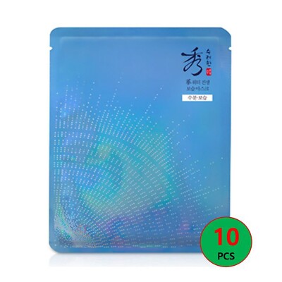 Sooryehan Water Ginseng Moisturizing Mask Sheet | 30ml x 10pcs | Deep Hydration