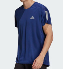 Image of adidas Own The Run Tee Mens - Running / Training T-Shirt - Blue - All Sizes