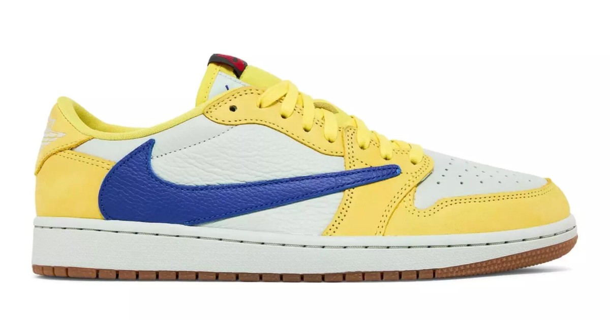 Air Jordan 1 Retro OG SP x Travis Scott Low Canary DZ4137 Air Jordan 1 Retro OG SP x Travis Scott Low Canary DZ4137