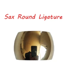 Saxophone Round Copper Ligature Alto Saxophone Ebonite Mouthpiece 2024 NEW