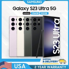 NEW UNLOCKED SAMSUNG GALAXY S23 ULTRA 5G SM-S918U ALL CARRIERS & COLORS GSM CDMA