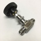 Ham-Let H300USSLR1/4RS Stainless Steel Needle Valve, 1/4" Let-Lok Tube, 5000psi