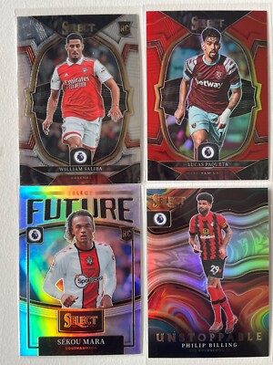 2022-23 Panini Select Premier League ROOKIE Soccer Cards  Pick From List !!