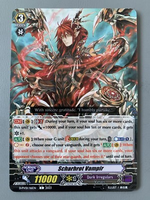 CARDFIGHT VANGUARD SCHARHROT VAMPIR (DARK IRREGULARS GRADE 3) D-PV01/116EN C