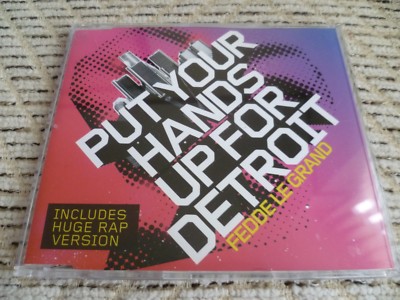 Fedde Le Grande ''Put Your Hands Up For Detroit'' UK CD Single (2006) King Gordy