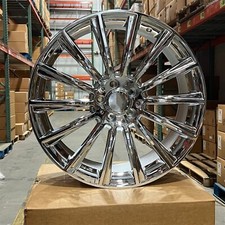 22 S63 Amg Style Chrome Wheels Rims Fits Mercedes Benz Cls Cls450 Cls500 Cls550