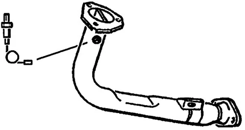 CITROËN SAXO (S0, S1) 1.6 VTL, VTR 1.6 1997-2000 Exhaust Front Pipe - Picture 3 of 4