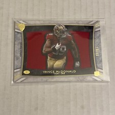 2013 Topps Supreme Vance McDonald Rookie Dual Patch #19/50