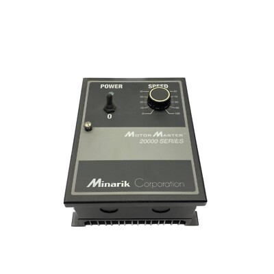 NEW Minarik 115(230)V 1PH 3A Input 0-180V Armature DC Drive MM23411C