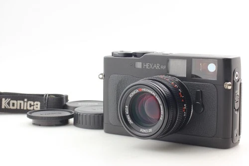 【 MINT+++】 KONICA Hexar RF Rangefinder Film Camera M-Hexanon 50mm f/2 Lens JAPAN