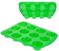 Silikon-Muffinform 12Er, Antihaftbeschichtet, HitzebestäNdig