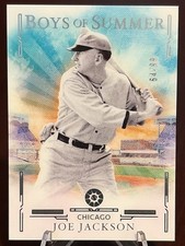 Joe Jackson 2025 Panini Boys of Summer /99 Blue #78 Chicago White Sox