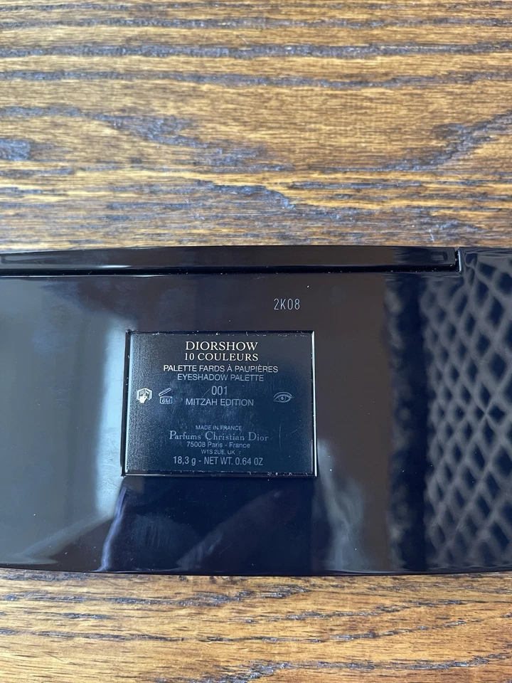 Christian Dior Diorshow 10 Couleurs Eyeshadow Palette #001 Mitzah Edition Fr Sh - Image 4 of 4