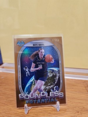 2024-25 Bowman Chrome U Boundless Potential Gold /50 Kate Koval #BP-20