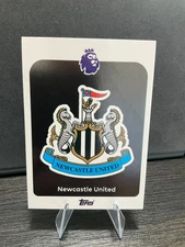 2025-26 Topps Premier League EPL #217 Team Badge, Newcastle United