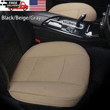 Luxury Pu Leather Car Seat Cover Protector Front Car Seat Cover Single Universal