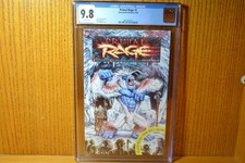 PRIMAL RAGE #1 CGC 9.8 Sirius Ent. Cómics 1996 Atari Arcade Vid. Página blanca del juego