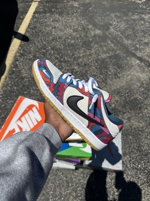 Size 9.5 - Nike Dunk Low Pro SB x Parra Abstract Art 2021