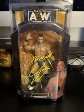 AEW RICKY STARKS Series 9 #75 Signed  Highspots Certified with Case