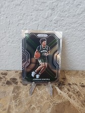 2020-21 Panini Prizm Jordan Nwora Rookie Card Base #273 Milwaukee Bucks RC . rookie card picture