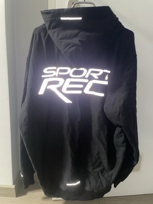 Sport Records x VSOP Entertainment Reflective Reflektierend Zip-Up Hoodie Jonny5