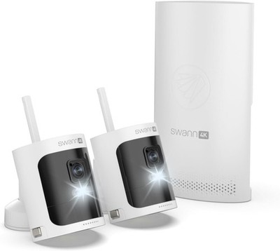 Swann SWNVK-AS4K800SD2 AllSecure4K Wireless Security System 2 x AS4KCAM 64gb SD