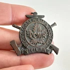 WW2 CANADIAN PCMR PACIFIC COAST MILITIA RANGERS CAP BADGE MILITARIA