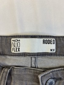 Nuon Nuo Flex Men's 30 Rodeo Gray Slim Jeans Urban Streetwear Skater Casual