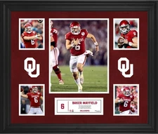 Baker Mayfield Oklahoma Sooners Framed 23'' x 27'' 5-Photo Collage