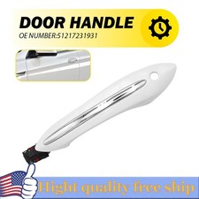 Front Left Comfort Access Exterior Door Handle White Fit BMW F07 F10 F11 F06 F01