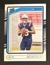 2024 Panini Donruss #319 Joe Milton III RC New England Patriots