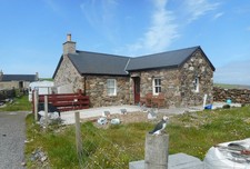 Photo 6x4 House and Garden Houss The surfaced road stops here by this fun c2017