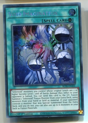 Yu-Gi-Oh! Void Imagination Secret Rare englisch BLTR-EN101 Leerenimagination