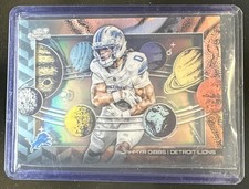 2025 Topps Cosmic Chrome Jahmyr Gibbs Planetarium SP #PL-16 Lions