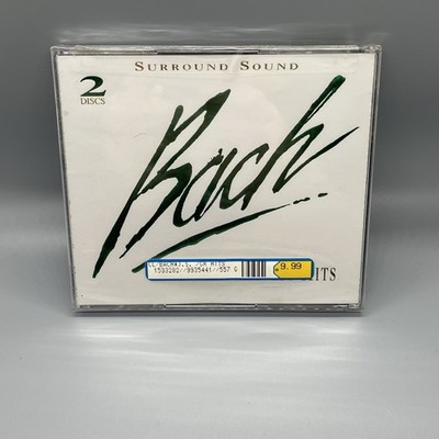 Sealed Surround Sound Bach The Greatest Hits CD 1994 2 Disc Reference Recordings