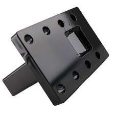 20000 lbs Pintle Hitch Adapter Mount Plate 3 Position for 2" Receiver Adjustable