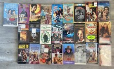 Lot of 25 vintage original VHS tapes sealed some are rare 80 s 90 s and more