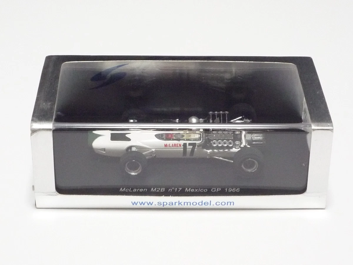 Miniature McLaren M2B N°17 Bruce McLaren 1/43 – GP Mexique 1966 – Collection Neuve