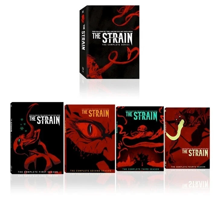 The Strain: The Complete Series Seasons 1-4 (DVD) Free Shipping