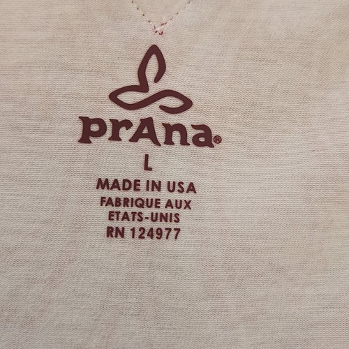 PrAna Yoga Tatiana Half-zip Pullover Performance Top, High Neck, Sz Large - Picture 3 of 9