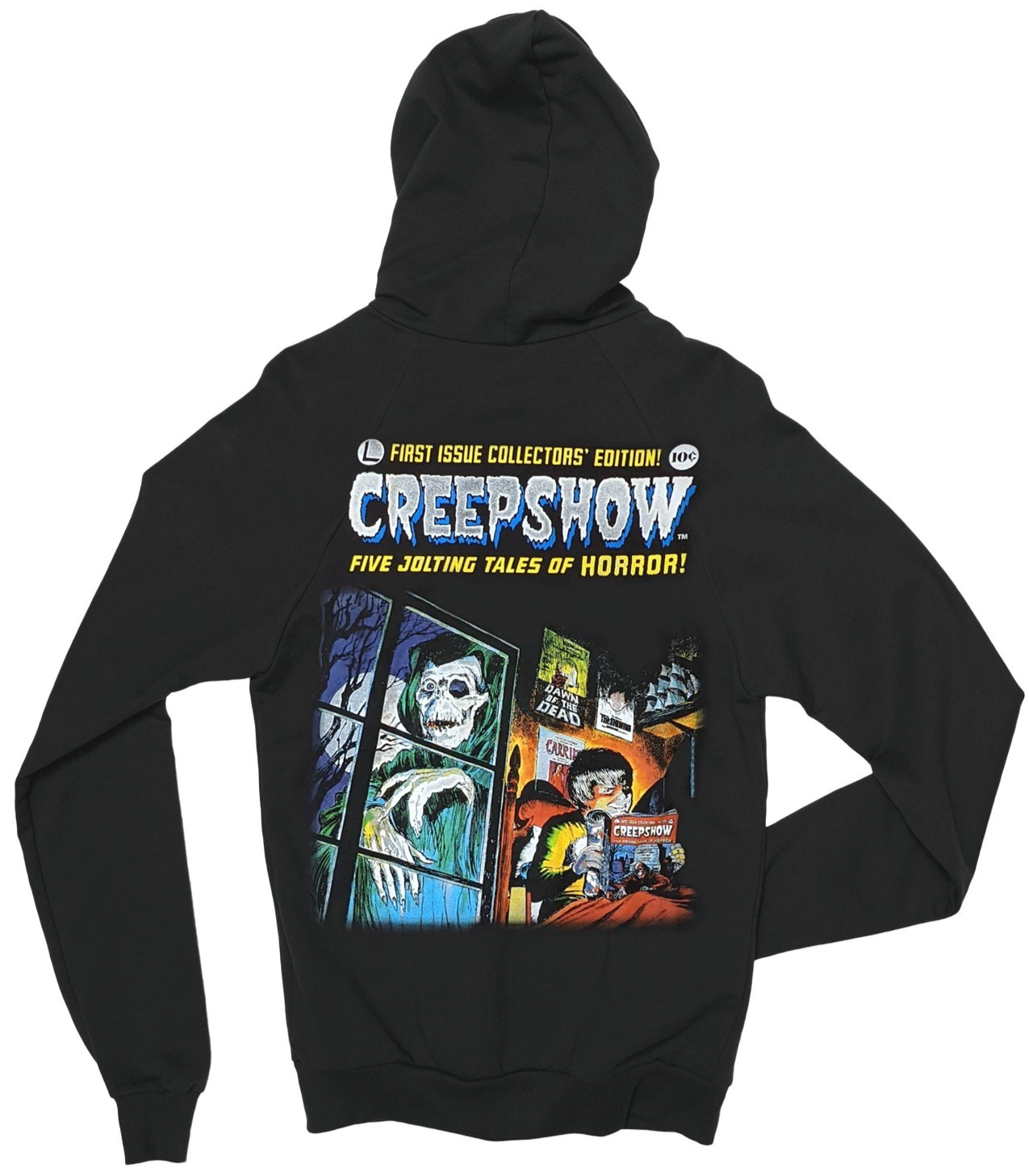 NEW Creepy Co. CREEPSHOW Horror Zipper Zip-Up Hoodie Size SMALL comic show