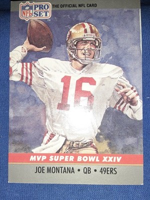 1990 Pro Set Joe Montana