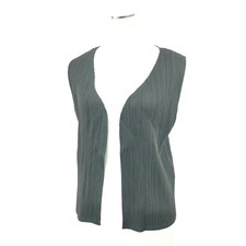 PLEATS PLEASE Pleats Please Buttonless Vest Good Condition Size 3 Issey Miyake P
