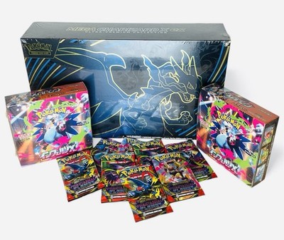 Pokémon Mega Charizard Ultra Premium, 8 Phantasmal Flames Booster, 2 Inferno X